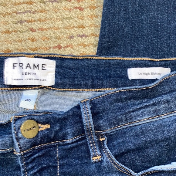 Frame Le High Skinny sz 30 - Picture 13 of 15